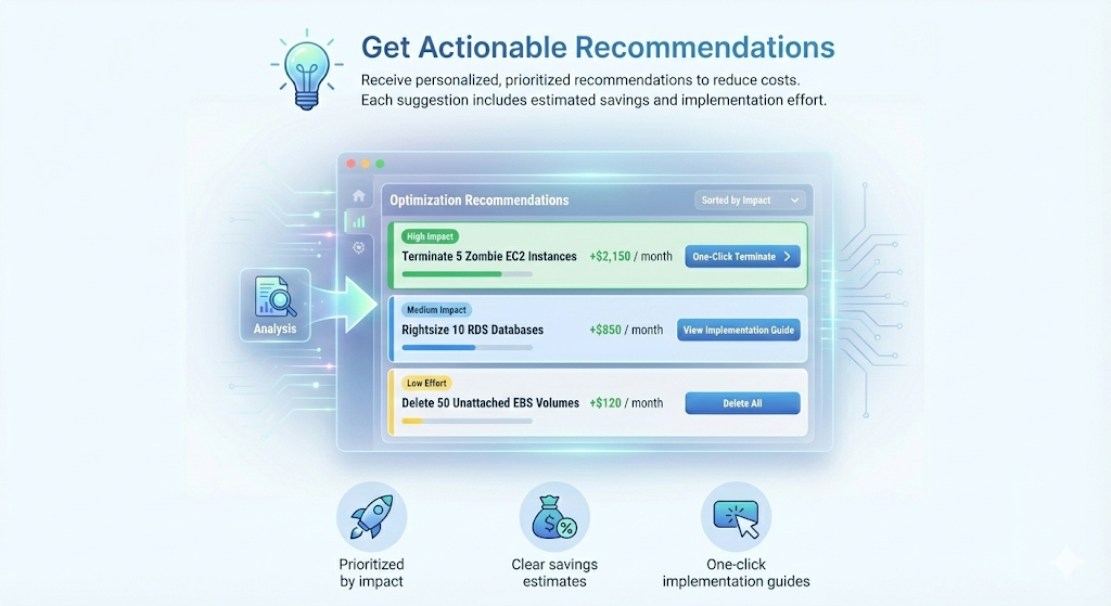 Get Actionable Recommendations